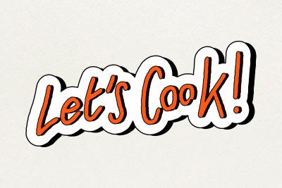 Lets Cook Graphic